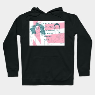 Someone To Watch Movies With - KE - Killing Eve - Villanelle Hoodie